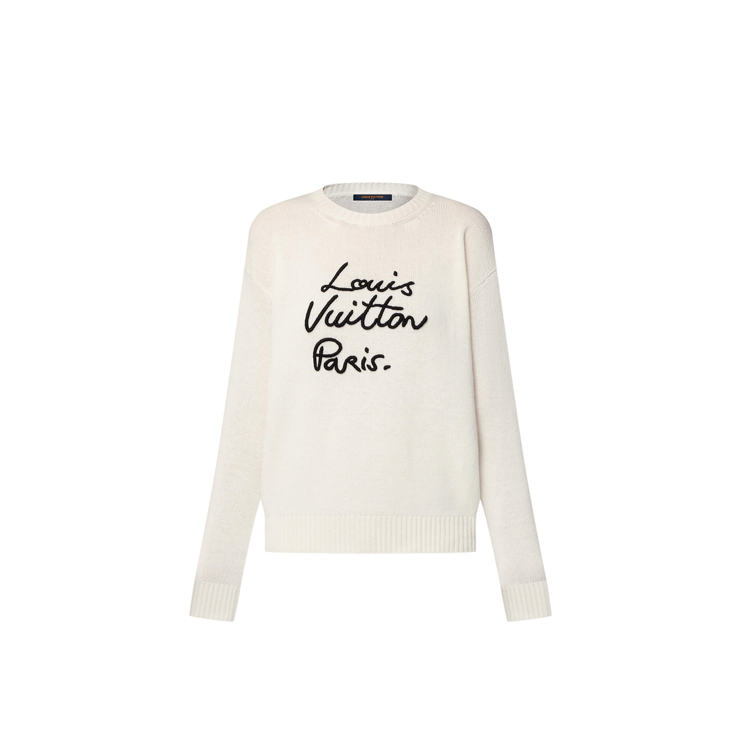 l0vis Vvtt0n cursive signature wool pullover 1aiqep